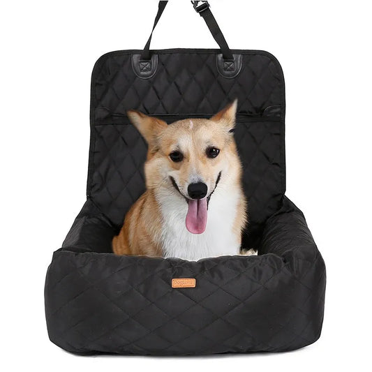 Siège auto matelassé pour chien Maison Poméra - vue 2
