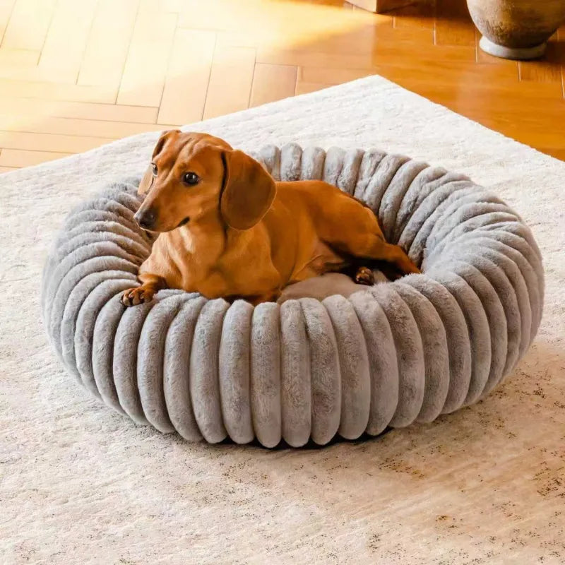 Panier cocon en peluche Maison Poméra - vue 3