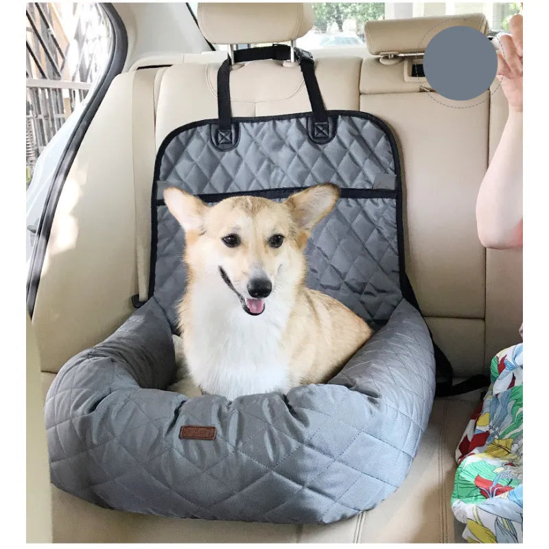 Siège auto matelassé pour chien Maison Poméra - vue 4
