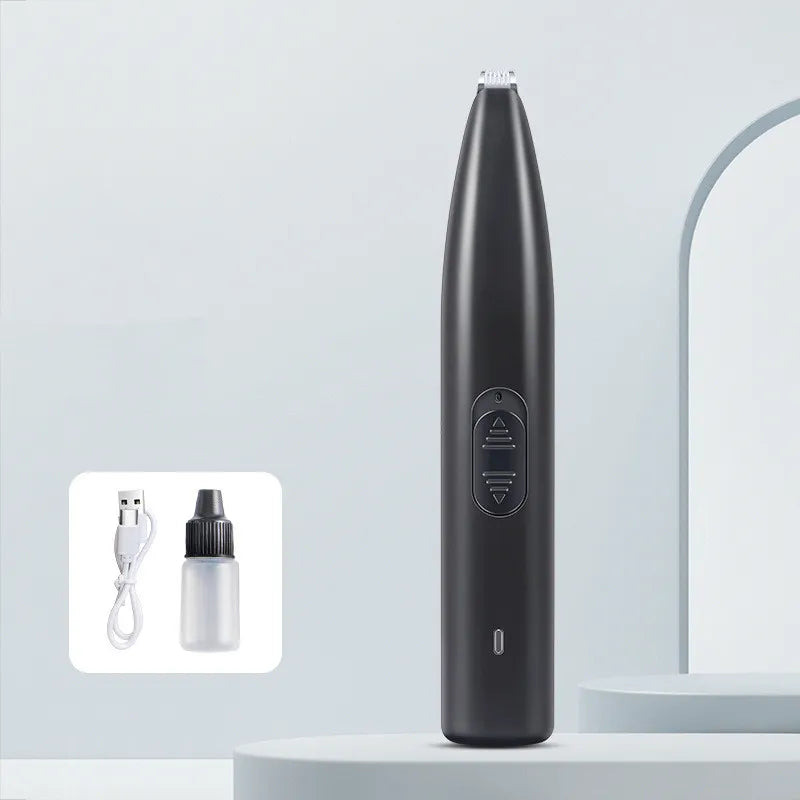 Tondeuse électrique pour chien Maison Poméra — mise en situation