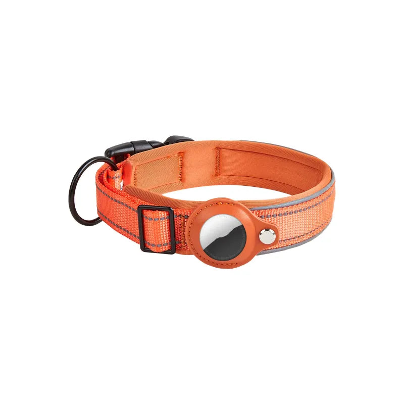 Maison Poméra – Collier Porte-AirTag Chien – Localisation GPS