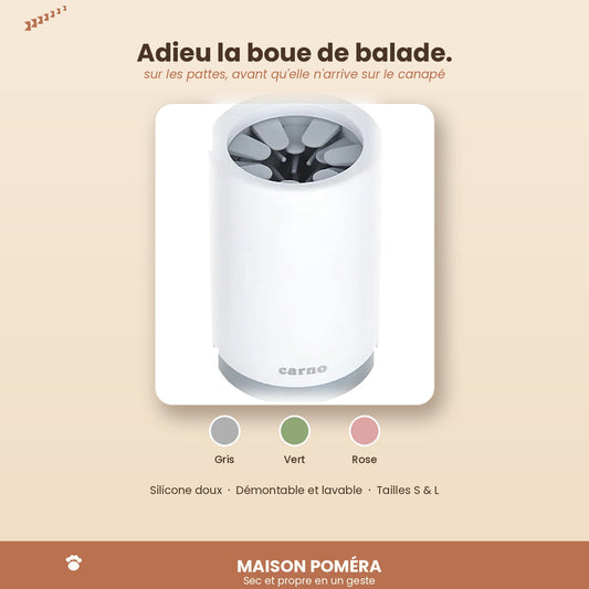 Lave-Pattes en Silicone Maison Poméra